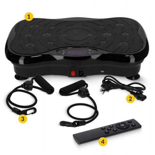 Вибрационная платформа  4FIZJO Ultra+ Black - фото №6